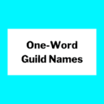 Top One-Word Guild Names to Dominate Your Game